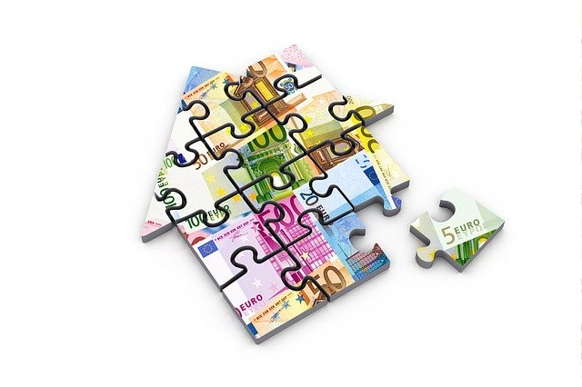 puzzle dům
